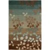 Ascot 1 Striped Floral Mocha 8 ft. x 10 ft. Area Rug by Addison Rugs 2 Ascot 1 Striped Floral Mocha 8 ft. x 10 ft. Area Rug by Addison Rugs -TrafficMaster Sales mocha addison rugs area rugs hdas1mo8x10 64 1000
