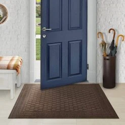 Embossed Mocha 3 ft. x 4 ft. Door Mat by TrafficMaster -TrafficMaster Sales mocha trafficmaster commercial floor mats mt1004437 31 1000