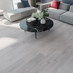 SPC 7-/16 in. W Mont-Orford Gray Oak Waterproof Click-Lock Luxury Vinyl Plank Flooring (28.84 sq. ft./Case) by TrafficMaster 11 SPC 7-/16 in. W Mont-Orford Gray Oak Waterproof Click-Lock Luxury Vinyl Plank Flooring (28.84 sq. ft./Case) by TrafficMaster -TrafficMaster Sales mont orford gray oak trafficmaster vinyl plank flooring tm2106 4f 1000