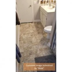 Neutral Square Slate Stone Residential Vinyl Sheet Flooring 12ft. Wide x Cut to Length by TrafficMaster -TrafficMaster Sales neutral slate trafficmaster vinyl sheet flooring u6920 258c990p144 d4 1000