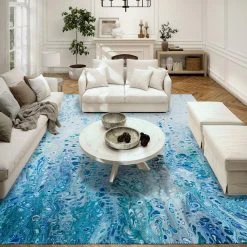 Copeland Ocean 9 ft. x 12 ft. Abstract Area Rug by Addison Rugs 20 Copeland Ocean 9 ft. x 12 ft. Abstract Area Rug by Addison Rugs -TrafficMaster Sales ocean addison rugs area rugs hdkc18oc9x12 31 1000