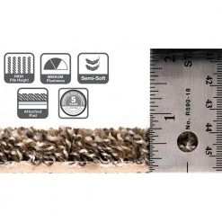 Calico Rock Brown Residential 18 in. x 18 Peel and Stick Carpet Tile (10 Tiles/Case) 22.50 sq. ft. by TrafficMaster -TrafficMaster Sales oxford trafficmaster carpet tile ht003 763 1818 66 1000