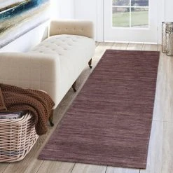 Corbett 1 Plum 2 ft. 3 in. x 7 ft. 6 in. Area Rug by Addison Rugs -TrafficMaster Sales plum addison rugs area rugs hdcb1pl2x8 31 1000