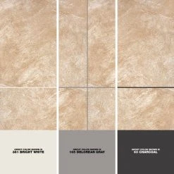 Portland Stone Beige 18 in. x 18 in. Glazed Ceramic Floor and Wall Tile (17.44 sq. ft. / case) by TrafficMaster -TrafficMaster Sales portland stone beige trafficmaster ceramic tile pt011818hd1pv 1d 1000