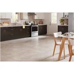 Portland Stone Gray 18 in. x 18 in. Glazed Ceramic Floor and Wall Tile (348.8 sq. ft. / pallet) by TrafficMaster -TrafficMaster Sales portland stone gray trafficmaster ceramic tile ulmk1818pl1pv 44 1000