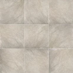 Portland Stone Gray 18 in. x 18 in. Glazed Ceramic Floor and Wall Tile (348.8 sq. ft. / pallet) by TrafficMaster