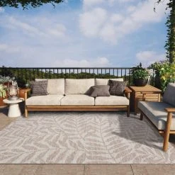 Modena Putty 9 ft. x 12 ft. Floral Area Rug by Addison Rugs -TrafficMaster Sales putty addison rugs area rugs hdmo5pu9x12 d4 1000