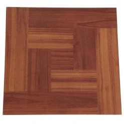 Red Oak Parquet 12 in. x 12 in. Peel and Stick Vinyl Tile Flooring (30 sq. ft. / case) by TrafficMaster -TrafficMaster Sales red oak parquet trafficmaster vinyl tile 65656 1d 1000