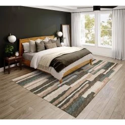 Evolve Sable 10 ft. x 14 ft. Striped Area Rug by Addison Rugs -TrafficMaster Sales sable addison rugs area rugs hdee7sb10x14 31 1000