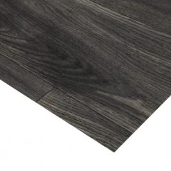 Scorched Walnut Charcoal Wood Residential Vinyl Sheet Flooring 12ft. Wide x Cut to Length by TrafficMaster -TrafficMaster Sales scorched walnut charcoal trafficmaster vinyl sheet flooring c9450407c898p14 c3 1000