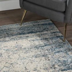 Benelli 5 Silver 3 ft. 3 in. x 5 ft. 3 in. Area Rug by Addison Rugs -TrafficMaster Sales silver addison rugs area rugs hdbn5si3x5 1d 1000