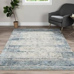 Benelli 5 Silver 3 ft. 3 in. x 5 ft. 3 in. Area Rug by Addison Rugs -TrafficMaster Sales silver addison rugs area rugs hdbn5si3x5 31 1000