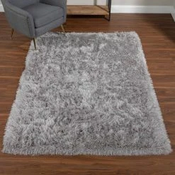 Sensation 1 Silver 9 ft. x 13 ft. Area Rug by Addison Rugs -TrafficMaster Sales silver addison rugs area rugs hdss1si9x13 31 1000