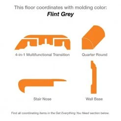 Silverton Oak 7-1/2 in W Water Resistant Laminate Wood Flooring (947.6 sq. ft./pallet) by TrafficMaster -TrafficMaster Sales silverton oak trafficmaster laminate wood flooring tm5p 76 1000