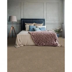 Hartsfield - Color Skypoint Indoor 12 ft. Texture Beige Carpet (1080 sq. ft./Roll) by TrafficMaster -TrafficMaster Sales skypoint trafficmaster roll carpet h2022 1815 1200 e1 1000