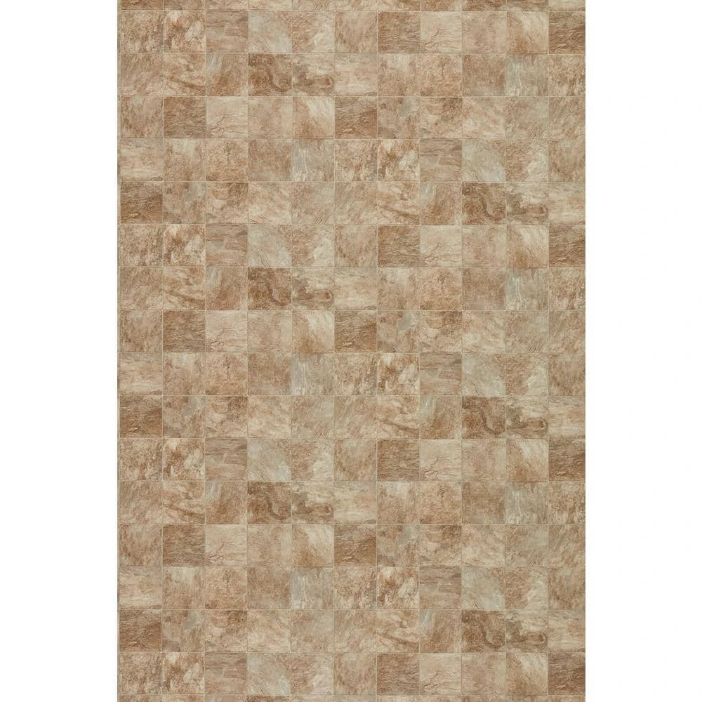 Pro Basic Refined Slate Neutral Stone Residential Vinyl Sheet Flooring 12ft. Wide x Cut to Length by TrafficMaster 9 Pro Basic Refined Slate Neutral Stone Residential Vinyl Sheet Flooring 12ft. Wide x Cut to Length by TrafficMaster - Image 7