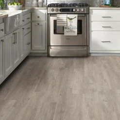 Taupe Oak 6 in. x 36 in. Peel and Stick Vinyl Plank (36 sq. ft. / case) by TrafficMaster -TrafficMaster Sales taupe oak trafficmaster vinyl plank flooring wd6841 1d 1000