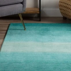 Dunes 1 Teal 5'X7'3" Ombre Wool Indoor by Addison Rugs 13 Dunes 1 Teal 5'X7'3" Ombre Wool Indoor by Addison Rugs -TrafficMaster Sales teal addison rugs area rugs hddu1te5x7 4f 1000