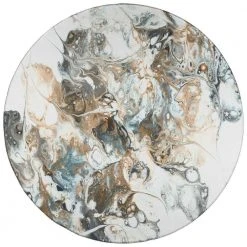 Copeland Volcano 8 ft. x 8 ft. Round Abstract Area Rug by Addison Rugs