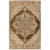 Freya 1 Walnut 7 ft. 6 in. x 9 ft. 8 in. Vintage Medallion Indoor Area Rug by Addison Rugs -TrafficMaster Sales walnut addison rugs area rugs hdfr1wa8x10 64 1000