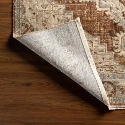 Freya 1 Walnut 7 ft. 6 in. x 9 ft. 8 in. Vintage Medallion Indoor Area Rug by Addison Rugs -TrafficMaster Sales walnut addison rugs area rugs hdfr1wa8x10 66 1000