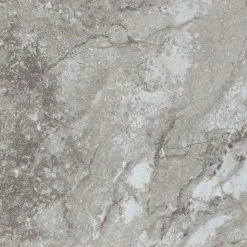 Groutable 18 in. x 18 in. White and Grey Travertine Peel and Stick Vinyl Tile (36 sq. ft. / case) by TrafficMaster