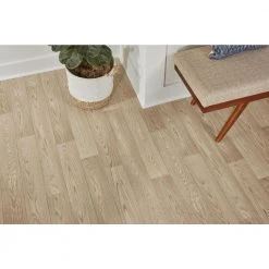 White Oak Residential Vinyl Sheet Flooring 12 ft. Wide x Cut to Length by TrafficMaster -TrafficMaster Sales white oak trafficmaster vinyl sheet flooring u4410406k735g14 31 1000