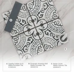 Strata 12 in. x 24 in. Matte Ceramic Stone Look Floor and Wall Tile (16 sq. ft./Case) by TrafficMaster -TrafficMaster Sales white trafficmaster ceramic tile nhdstr1224 d4 1000